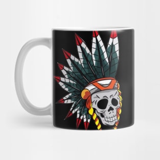 the skull is Apache Mug